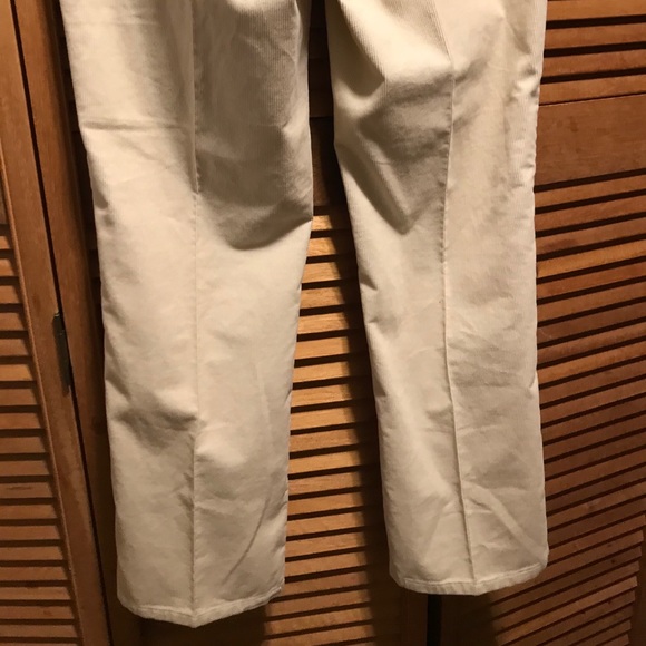 Lauren Ralph Lauren Cream Corduroy Jeans - Picture 12 of 12